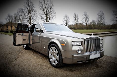 Grey Rolls Royce Phantom Hire Leicester Luxury Car Hire