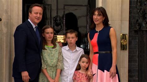 David Cameron Says Goodbye Flanked By His Family CNN Video
