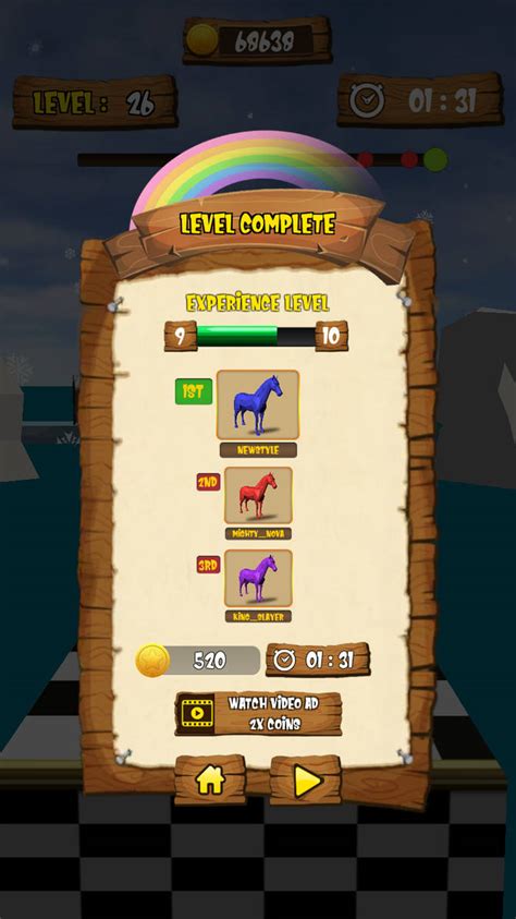 Whats Up Game Horse Fun Race Level Complete By Ya2012 On Deviantart