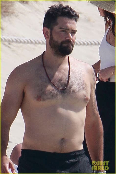 Jesse Metcalfe Goes Shirtless For Day At The Beach With Cara Santana Photo Bikini