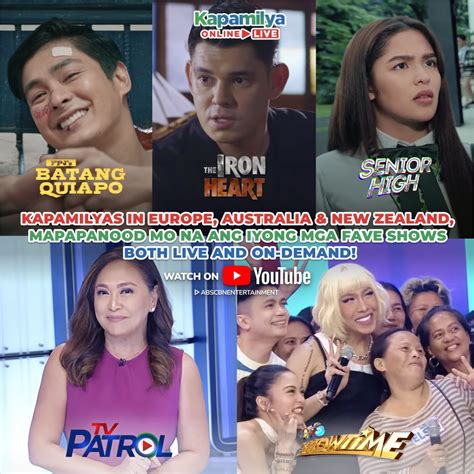 More Pinoys Abroad Can Watch Abs Cbn Shows On Youtube Abs Cbn News
