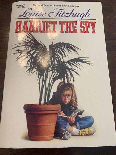 Harriet The Spy Book 1990 By Louise Fitzhugh Etsy Harriet The Spy