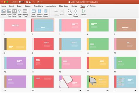 Pastel Powerpoint Template