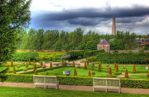 Imma Garden Formal Gardens At The Irish Museum Of Modern A Flickr