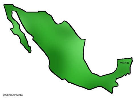 Mexico Clipart Map Clipground