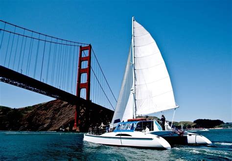 San Francisco Catamaran Charter 55′ Adventure Cat Luxury Liners