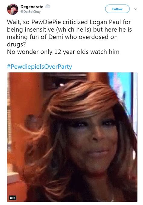 Thanks for watching, please like and subscribe for more follow me on instagram: YouTuber PewDiePie shares offensive meme about Demi Lovato ...