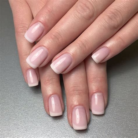 Ideal French Gel Nails French French Tip Nails French Nails