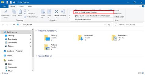 How To Use Quick Access In File Explorer On Windows 10 Windows Central