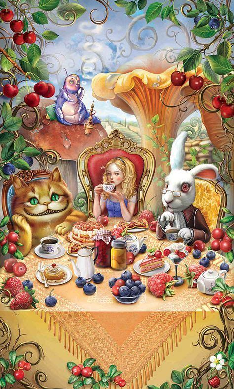 Alice In Wonderland Illustration 2012 Yulia Avgostinovich Alice In