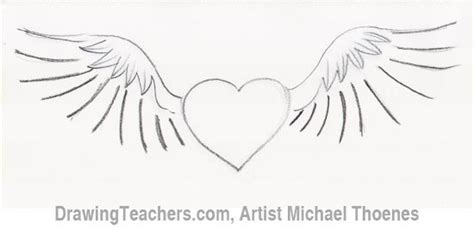 Box 927 pleasant grove, ut 84062. How to Draw a Heart with Wings