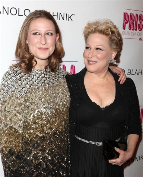 Bette Midler And Daughter Sophie Frederica Von Haselberg Attending The Broadway Opening Night