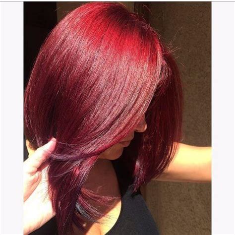 I purchased all my dye products from sally beauty supply. 50 Vivid Burgundy Hair Color Ideas for this Fall | Hair ...