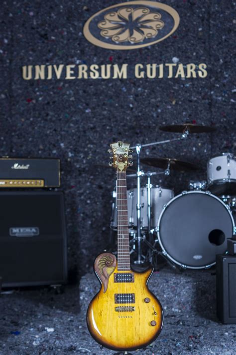 Elena Omega Alder Sunburst Available At Universum Guitars Factory