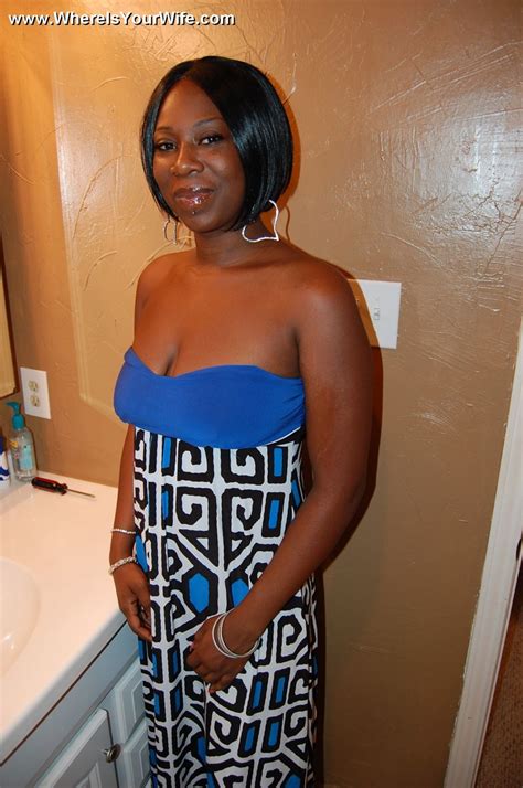 you can t stand this busty ebony wife with xxx dessert picture 1