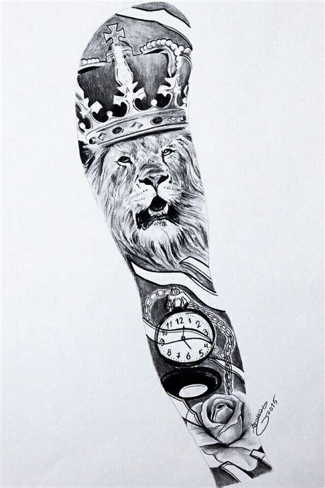 Lion Vs Time Lion Tattoo Sleeves Tattoos Tattoo Sleeve Designs