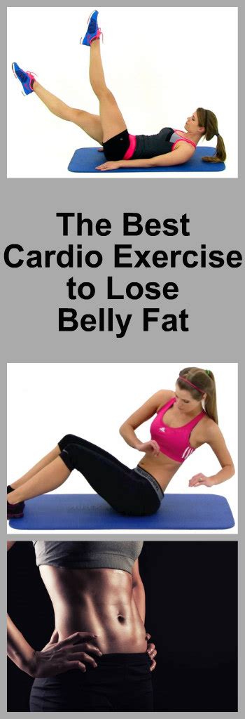 The Best Cardio Exercise To Lose Belly Fat