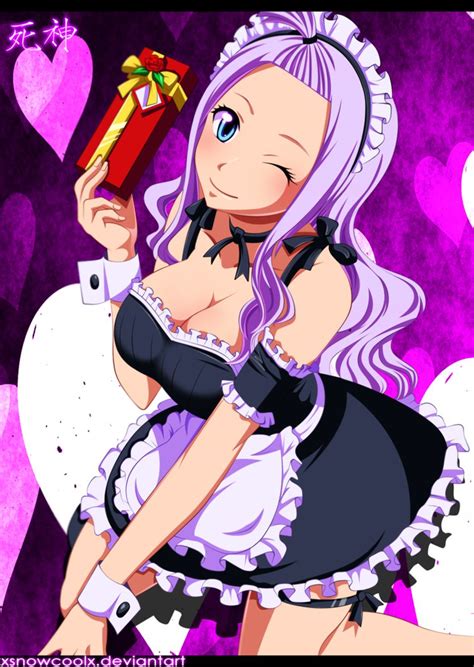 Maid Mirajane Strauss Sexy Hot Anime And Characters Fan Art