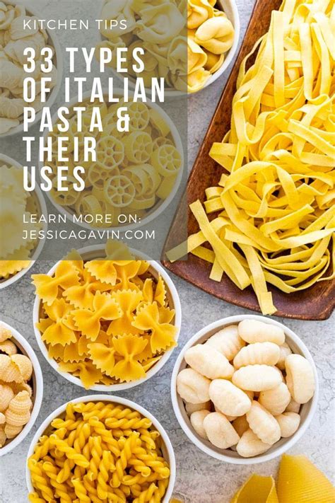 Type Of Pasta Types Of Pasta Sauce Types Of Noodles Diy Food Recipes