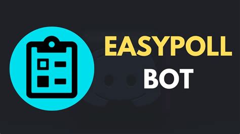 How To Setup And Use Easypoll Bot On Discord 2023 Youtube