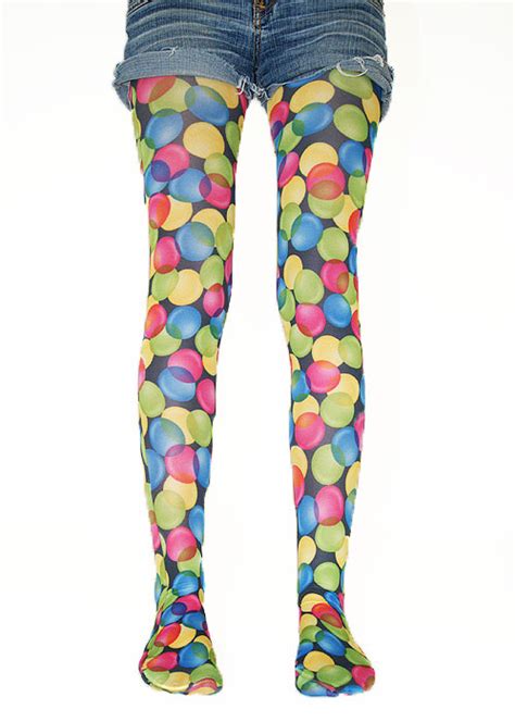 Tights We Like Funky Bright Ideas Fashionmylegs The Tights And