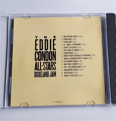 The Eddie Condon All Stars Dixieland Jam Cd Mint Condition