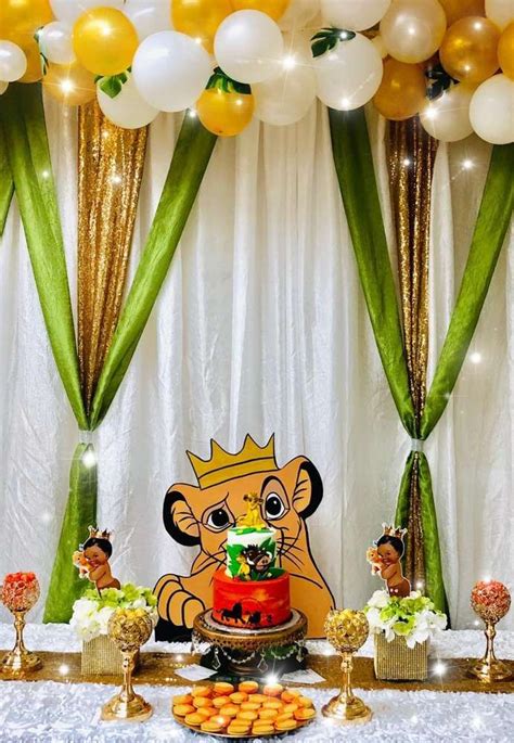Lion king movie supershape foil balloon, 31 inch. The Lion King "Hakuna Matata" Baby Shower Party Ideas ...
