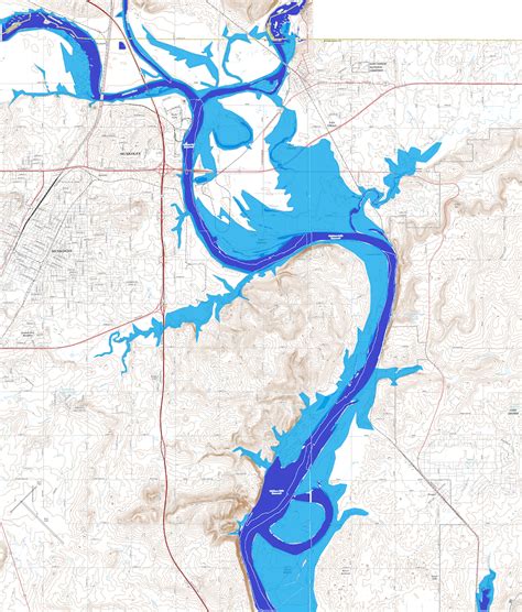 Muskogee Arkansas River Flood Areas To Watch