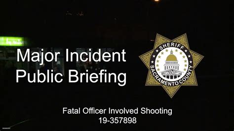 Officer Involved Shooting 10 06 2019 Youtube