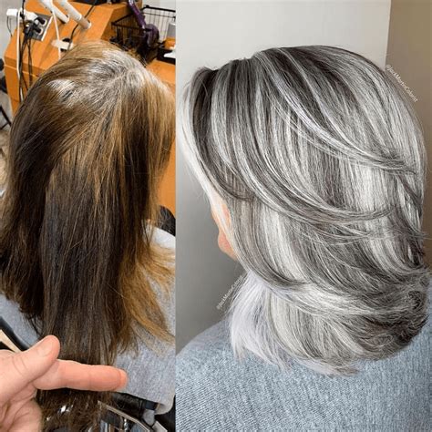 How To Dye Your Hairs Grey Without Bleach At Home