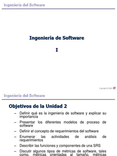 Unidad 2 Fundamentos De Ingeniería Del Software Ingeniería De Software Software