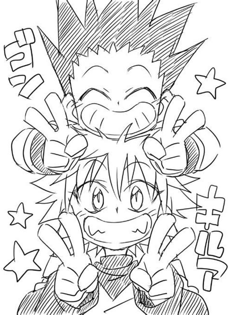 Hunter X Hunter Coloriage Coloring Pages