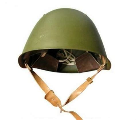 Russian Military Soviet Army Helmet Ssh68 Steel Nos Original Hat Ussr