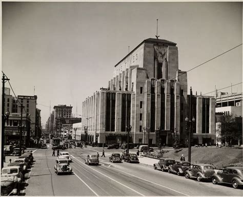 Art Deco Los Angeles La Times Building 1st And Spring Streets