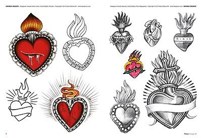These beautiful sacred heart of jesus scapulars are my most prized treasures!!! Sacred & Anatomical Hearts