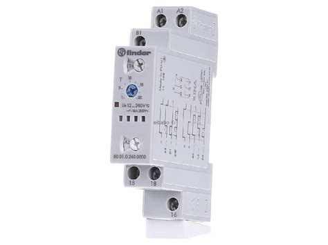 Finder 800102400000 Multifunction Time Relay 12 240v Acdc 1w