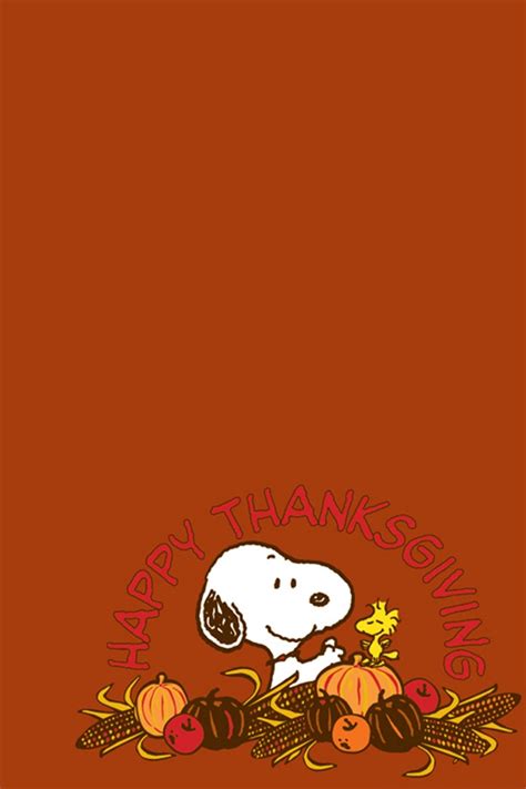 72 Thanksgiving Snoopy Wallpaper On Wallpapersafari