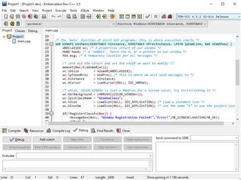 Discover the brand new getit page. DEV-C++ - Details