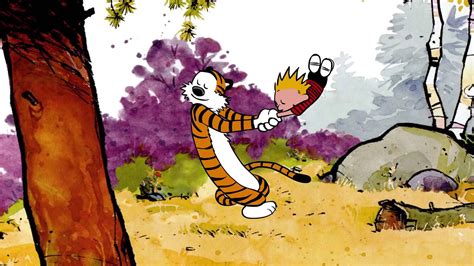 Calvin And Hobbes Dance Calvin And Hobbes Animation Art