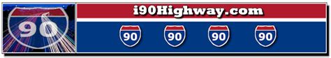 I 90 Interstate 90 Road Maps Traffic News