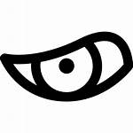 Angry Eyes Eye Icon Icons Freepik Boos