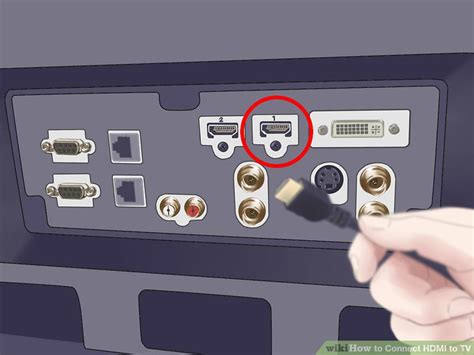 For computers without hdmi port, simply buy an adapter and plug it into your device. How to Connect HDMI to TV: 15 Steps (with Pictures) - wikiHow