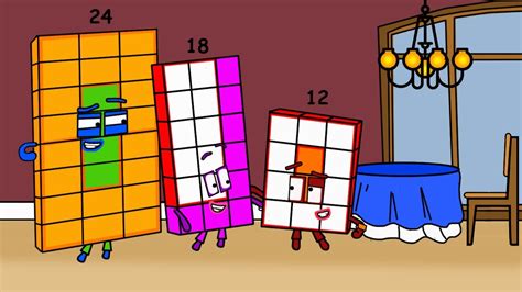 Numberblocks 24 Is A Baby So Cute Numberblocks Fanmade Coloring Story