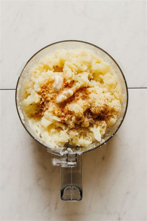 Vegan Garlic Mashed Cauliflower Minimalist Baker Recipes