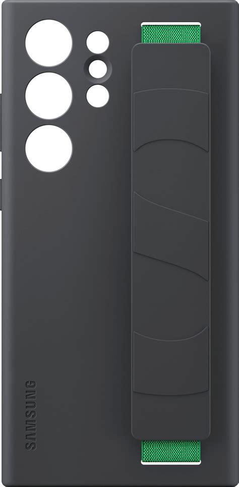Customer Reviews Samsung Galaxy S23 Ultra Silicone Grip Case Black Ef