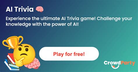 Crowdparty — Play Ai Trivia