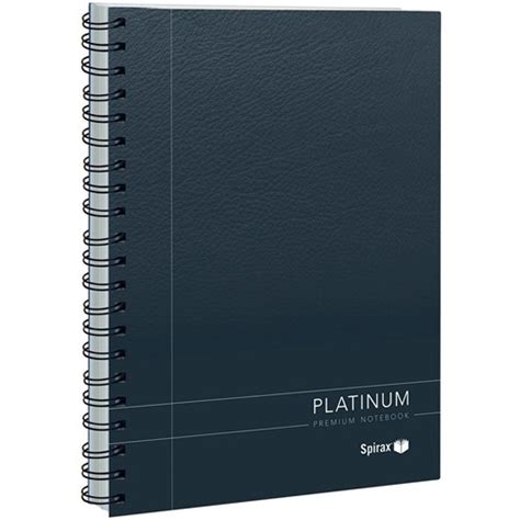 Books Spirax 401 Platinum Notebook A5 Pp 200 Page Office Mart