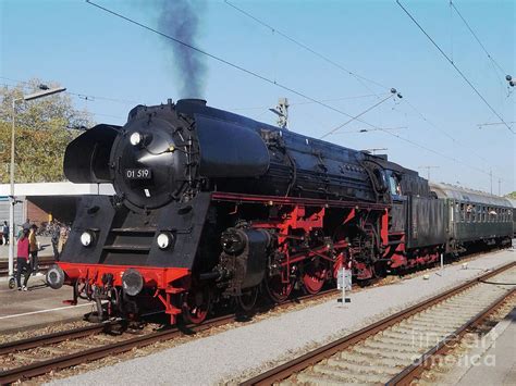 German Steam Locomotive Class 01 Photograph By Rudi Prott Fine Art