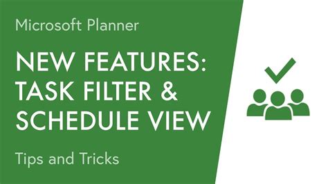 This study planning app comes equipped with several tools dedicated to students. New Features and Tips: Microsoft Planner Task Filter and ...
