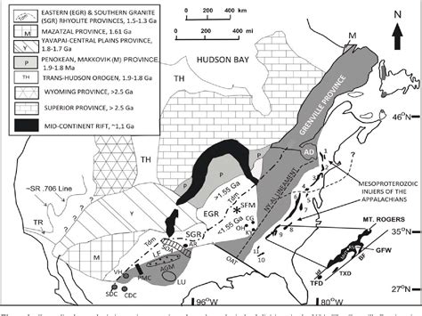 Figure 1 From Tectonic Evolution Of The Adirondack Mountains And